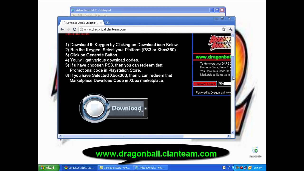 dragon ball raging blast 2 pc download full game licence key